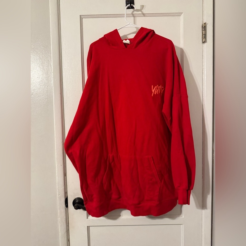 Fabletics Yitty Major Label Oversized Hoodie Sz Xl - Picture 7 of 12